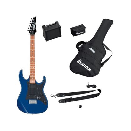 Ibanez GIO IJRX20 BL Kit Set Chitarra elettrica blu con amplificatore e accessori