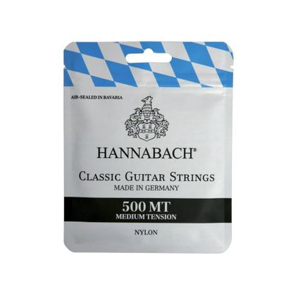 Hannabach 500MT Muta di corde per chitarra classica Medium Tension