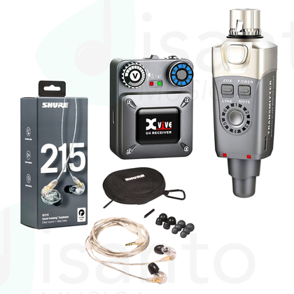 Xvive U4 Bundle Shure SE215 CL