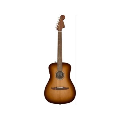 Fender Malibu Classic Aged Cognac Burst Chitarra acustica elettrificata con borsa