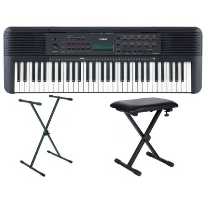 Yamaha PSR E273 Tastiera portatile 61 tasti + Supporto + Panca