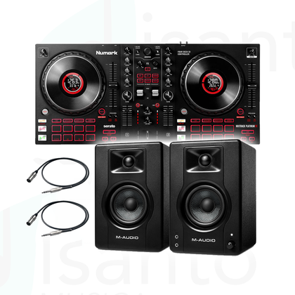Numark MixTrack Pro + M-AUDIO BX3 Coppia + Cavi