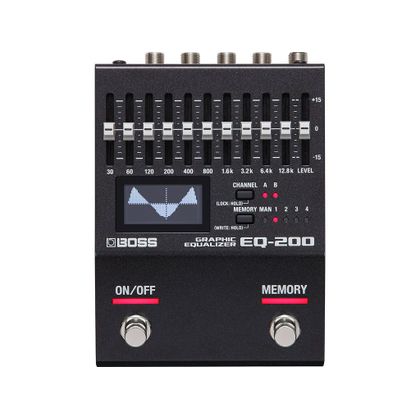 BOSS EQ-200 Graphic Equalizer Equalizzatore grafico a pedale per chitarra