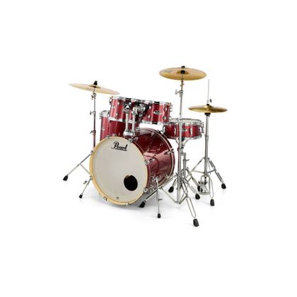 Pearl Export EXX725SBR Black Cherry Glitter Batteria acustica completa rossa