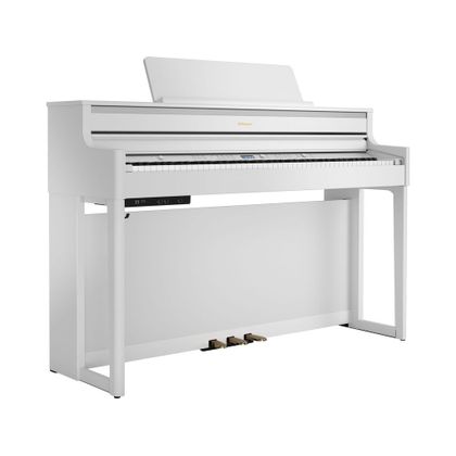 Roland HP704 White Pianoforte digitale bianco 88 tasti pesati