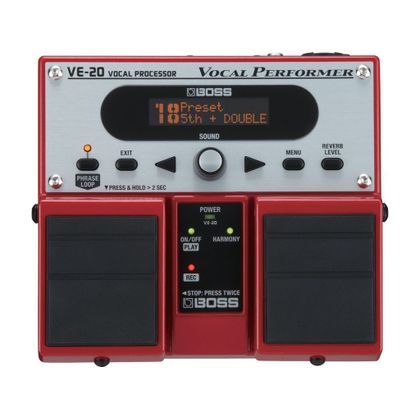 BOSS VE-20 Vocal Performer Multieffetti a pedale per voce