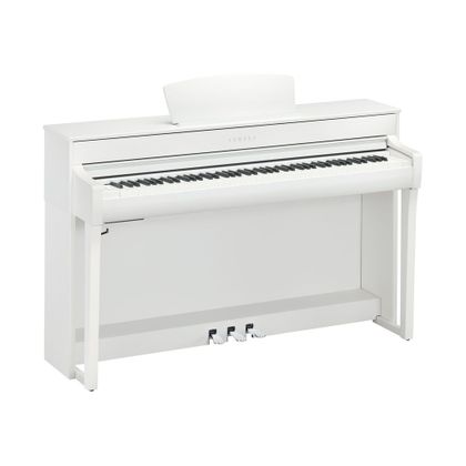 Yamaha Clavinova CLP735 White Pianoforte digitale bianco