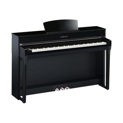 Yamaha Clavinova CLP735 Polished Ebony Pianoforte digitale nero lucido