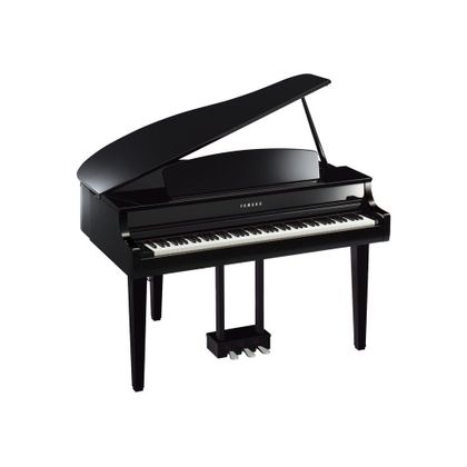 Yamaha Clavinova CLP765GP Polished Ebony Pianoforte digitale a coda nero lucido