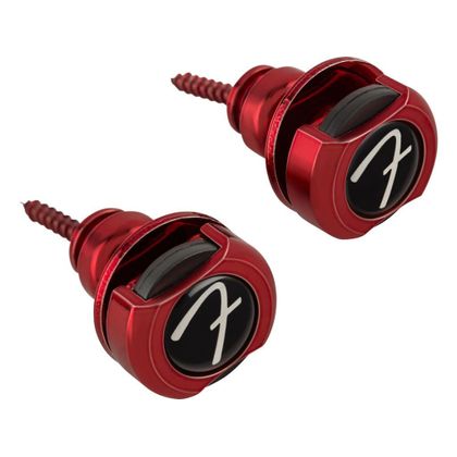 Fender Infinity Strap Locks Red Ganci per tracolla