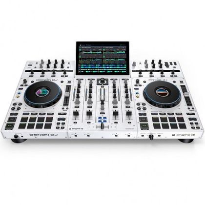 DENON DJ PRIME 4+ White Consolle Limited Edition