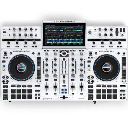 DENON DJ PRIME 4+ White Consolle Limited Edition