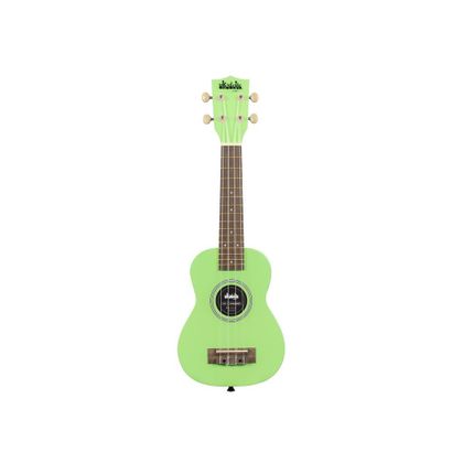 Kala UK-GRASSHOPPER Ukadelic Grasshopper Ukulele soprano verde acido