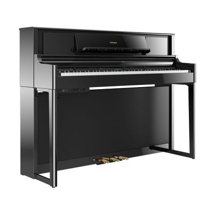 Roland LX705 Polished Ebony Pianoforte digitale nero lucido 88 tasti pesati