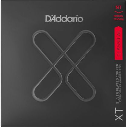 D'Addario XTC45 Silver Plated Copper Muta di corde per chitarra classica Normal Tension