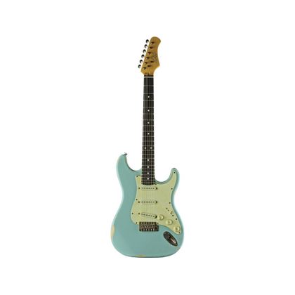 Eko S300 Relic Daphne Blue Chitarra elettrica