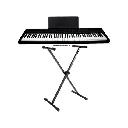 ECHORD SP10 Black Pianoforte digitale 88 tasti pesati nero + supporto