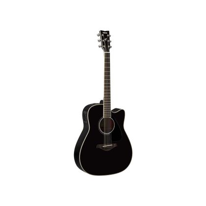 Yamaha FGX830C Black Chitarra acustica elettrificata