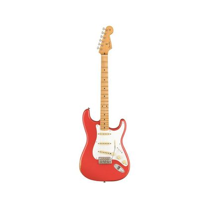 Fender Vintera Road Worn '50s Stratocaster MN Fiesta Red Chitarra elettrica con borsa