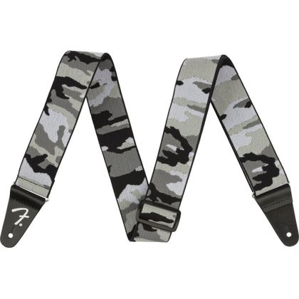 Fender Weighless Gray Camo Strap Tracolla per chitarra