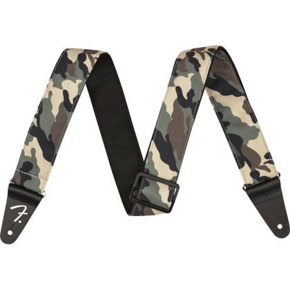 Fender Camo Strap Woodland Tracolla per chitarra