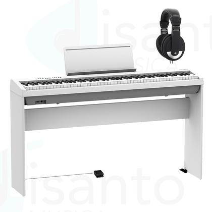 Pianoforte digitale Roland FP30X WH White + supporto originale + cuffie
