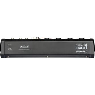 Italian Stage 2MIX6PRO Mixer 6 Canali con USB e Bluetooth