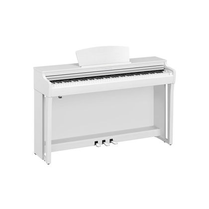 Yamaha Clavinova CLP725 White Pianoforte digitale bianco