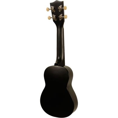 KALA MK-SBPAISLEY Ukadelic Black Paisley Ukulele soprano