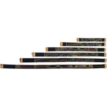 PEARL PBRSP-16/693 Bamboo Rainstick 16" Hidden Spirit Dipinto a Mano