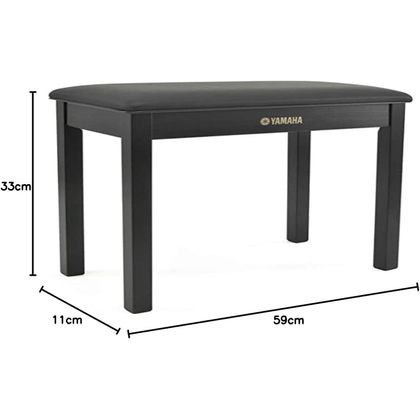 Yamaha B1B Panca per pianoforte nera