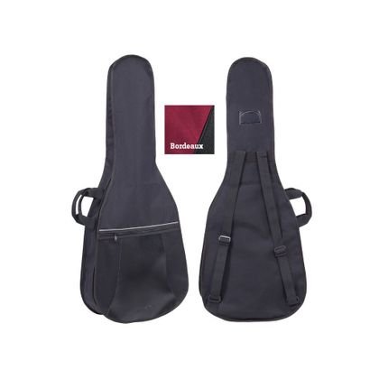 Stefy Line BX601 Bordeaux Borsa per chitarra classica