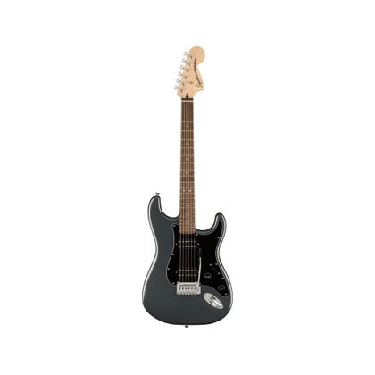 Fender Squier Affinity Stratocaster HH LRL BPG Charcoal Frost Metallic Chitarra elettrica
