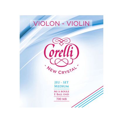 Savarez Corelli New Crystal 700MB Muta di corde per violino Medium