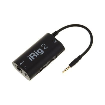 IK Multimedia iRig 2 Interfaccia audio per iPhone, iPod, iPad, Mac