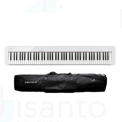 Pianoforte Digitale 88 Tasti Pesati Casio PX-S1100 Bianco + Borsa imbottita per trasporto