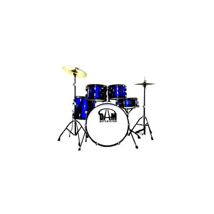 DAM DP1103MBL Batteria 5 pezzi Blu