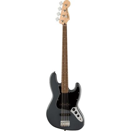 Fender Squier Affinity Jazz Bass LRL CFM Charocal Frost Metallic basso elettrico