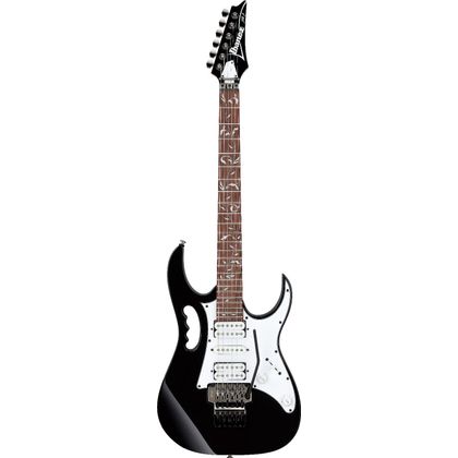 Ibanez JEMJR Steve Vai Black Chitarra elettrica nera