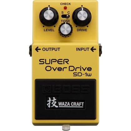 BOSS SD-1 Waza Craft Super Overdrive Effetto a pedale per chitarra