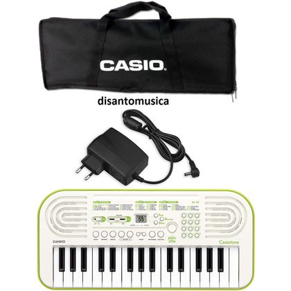 Casio SA-50 + borsa + alimentatore originale Tastiera portatile 32 tasti