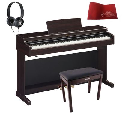 Yamaha YDP165 Arius Rosewood Pianoforte digitale palissandro + panca + cuffie + copritastiera