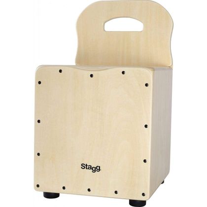 STAGG Cajon per bambino in tiglio frontale natural