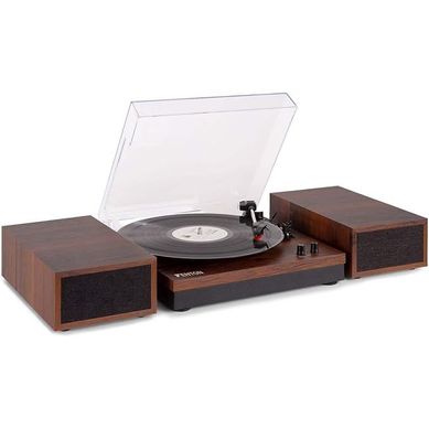 FENTON RP165D Record Player+Sp.BT Darkwood Giradischi