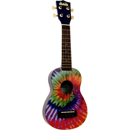 KALA MK-STIEDYE Ukadelic Tie Dye Ukulele soprano