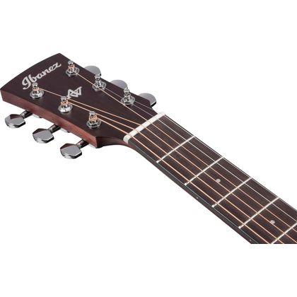 IBANEZ AW247CE-WKH Open Pore Black Chitarra Acustica