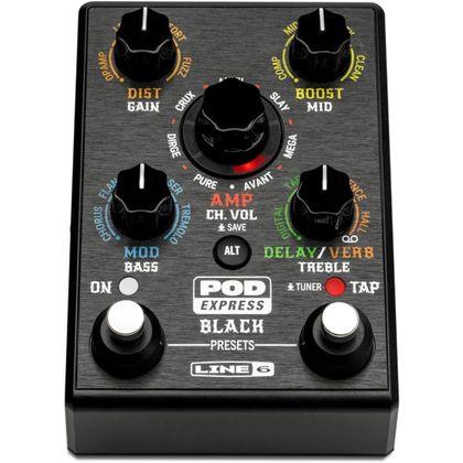 LINE6 Pod Express Black Edition Multieffetto per Chitarra