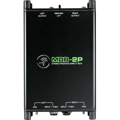 MACKIE MDB-2P DI Box Passiva 2 Canali