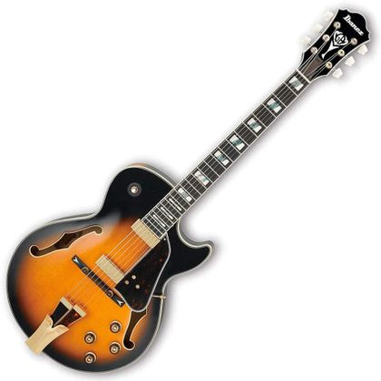 IBANEZ GB10SE George Benson Brown Sunburst Chitarra Semiacustica