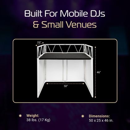 HEADLINER Indio Dj Booth Consolle per DJ